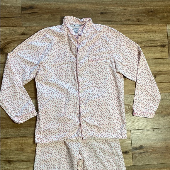 petite plume Other - Petite Plum Girls Twill Cotton Heart pajama set